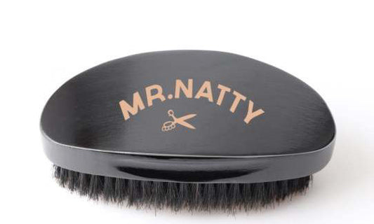 Beard brush natural bristle