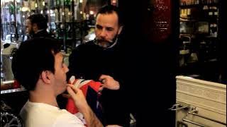 A Classic British Cut Throat Shave With Mr. Natty