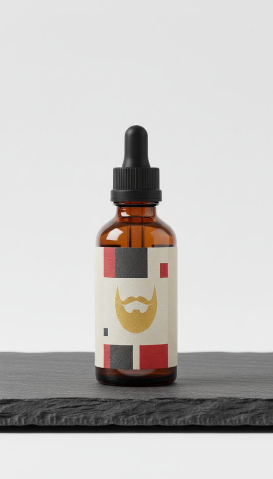 Beard oil with energizing botanicals