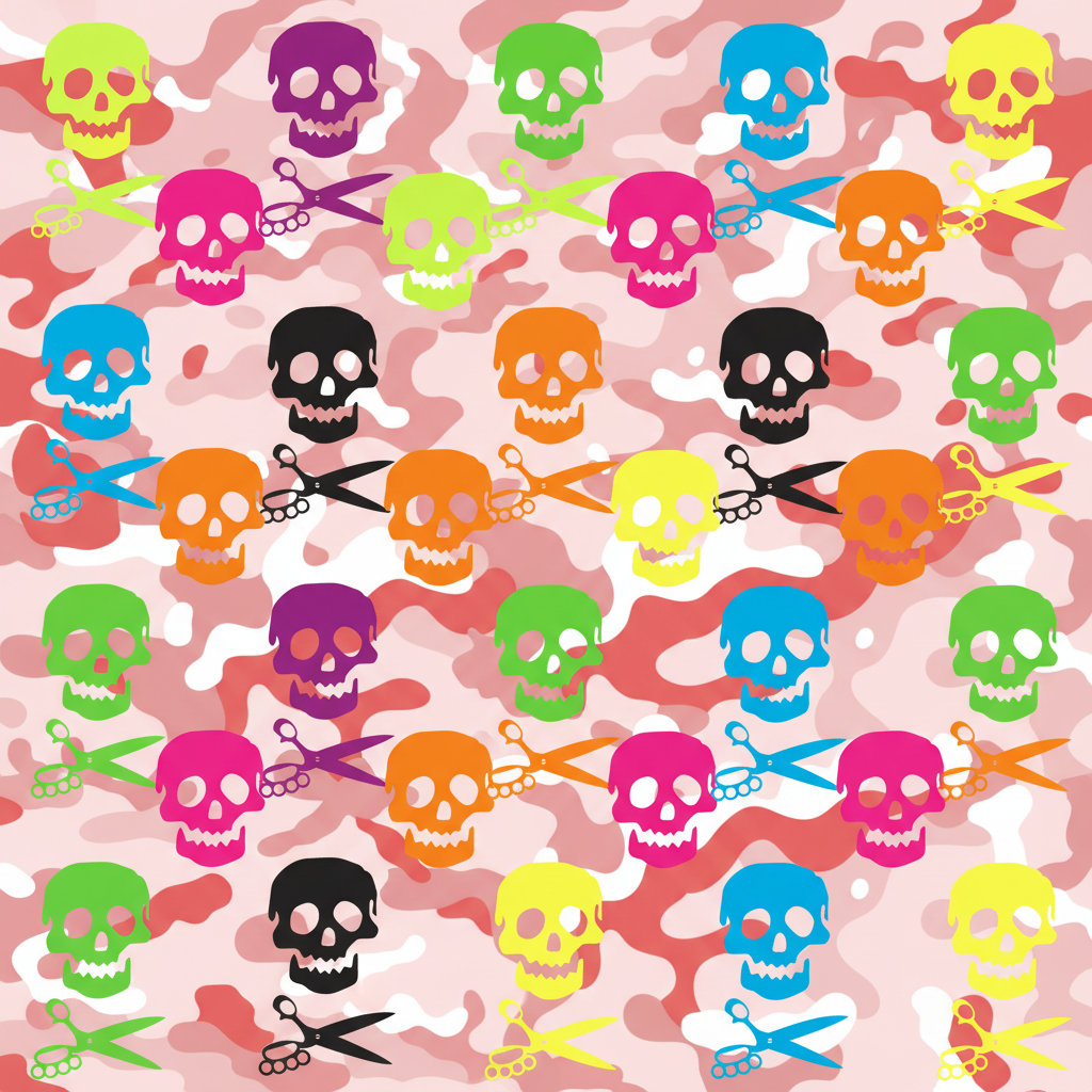 Mr Natty Fluro Bandanna No Border